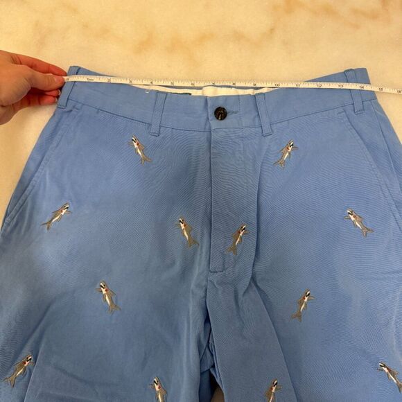 Castaway Nantucket Island Blue Shorts with Sharks - Picture 7 of 10